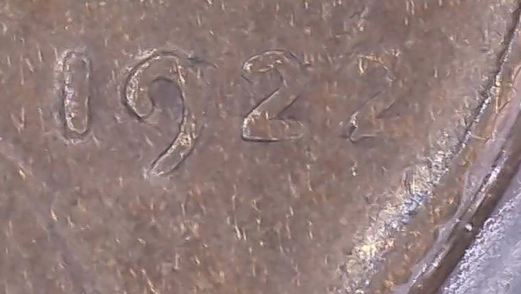 1922 Lincoln Wheat penny