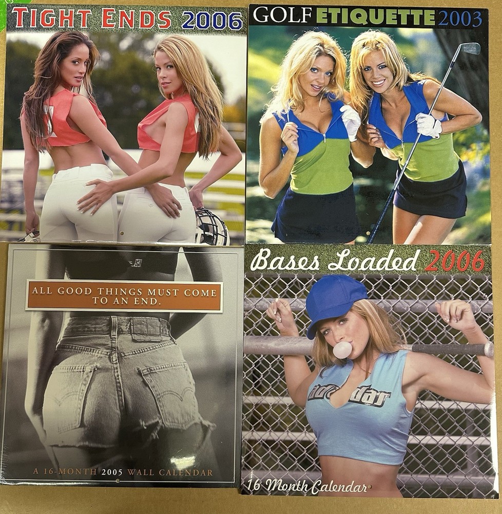 Sexy Calendar Lot Sealed