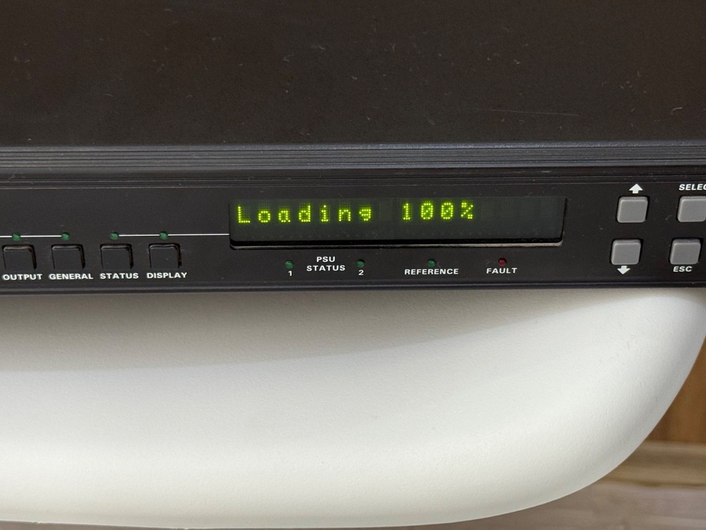 Evertz 5600MSC Master Clock/SPG Broadcast Quality Master Sync & Clock Generator