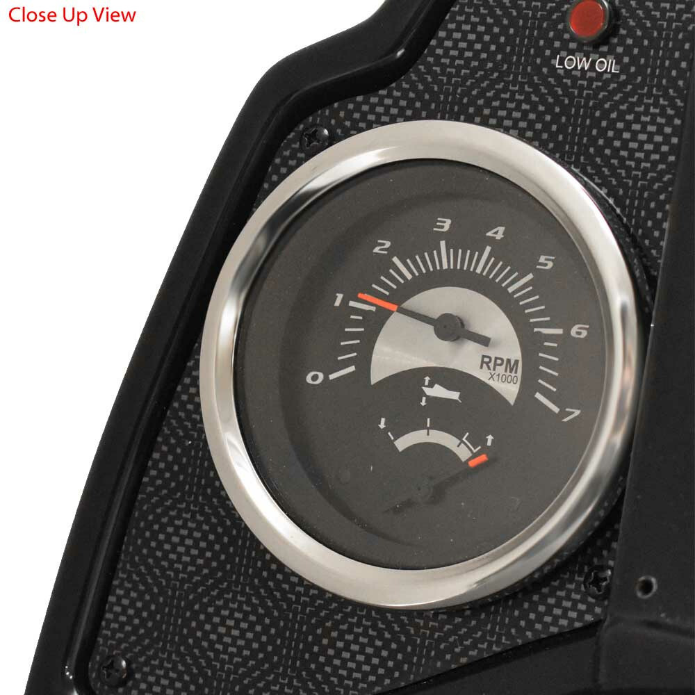 G3 Boat Dash Gauge Panel 73427460 | Side Console Black Glossy