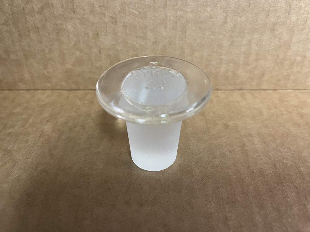 Pyrex Glass Stoppers #29 Lot of 3