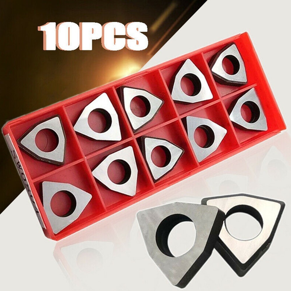Newest Carbide Inserts Shims Kit Replacement 10Pc/set Accessories Carbide