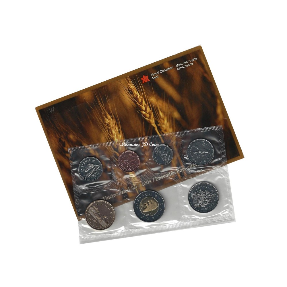 2004 Canada Uncirculated Proof like set