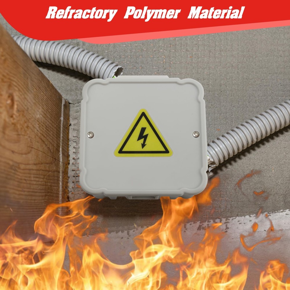 Open Splice Junction Box (Single), One-Piece Box. Repair...