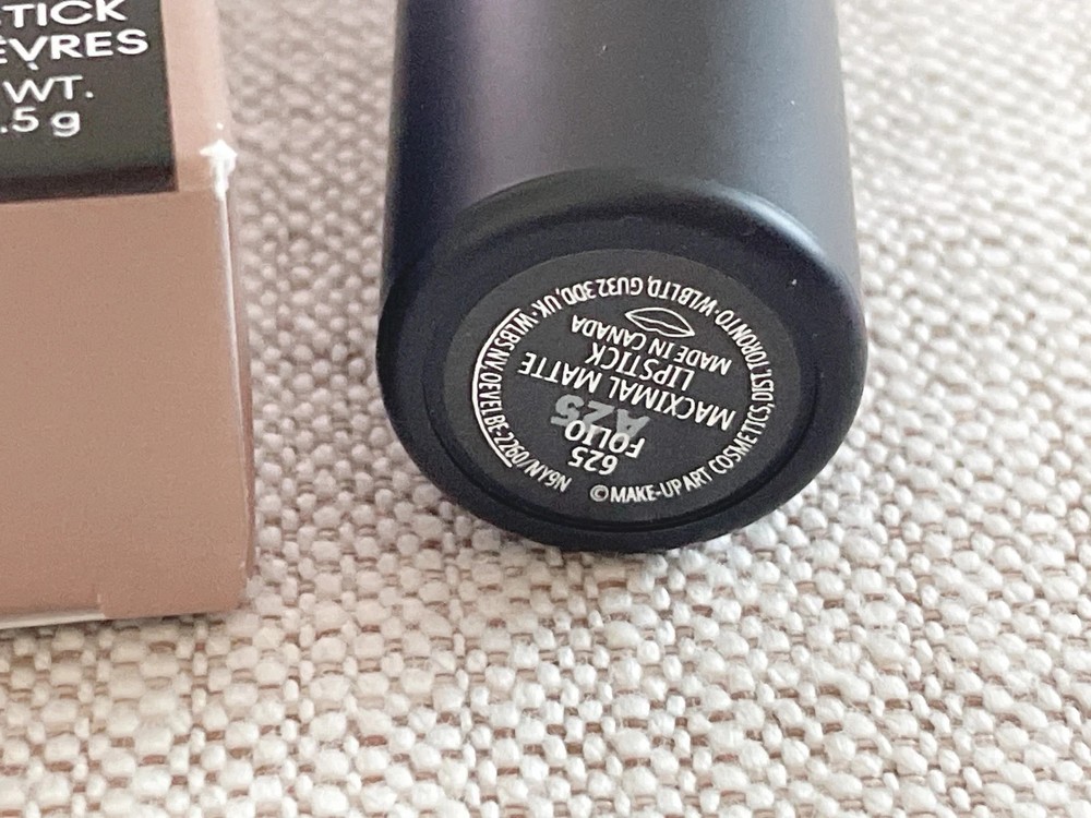 MAC Macximal Silky Matte Lipstick, Folio