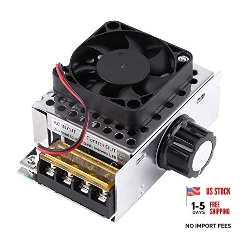 Motor Speed Controller, 4000W SCR Electric Voltage Regulator Dimmer