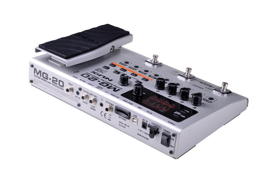 Nux MG-20 Electric Modeling Guitar Multi-Effects Modeling Processor UC