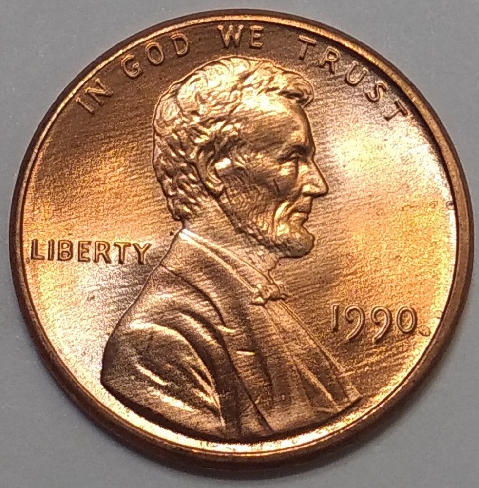 1990 Lincoln Cent ~ Superb Gem Mint State