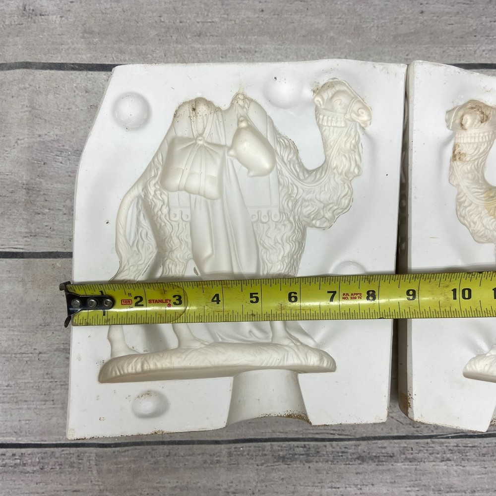 Atlantic Mold Ceramic Casting Mold Camel Figurine Nativity Scene #A39
