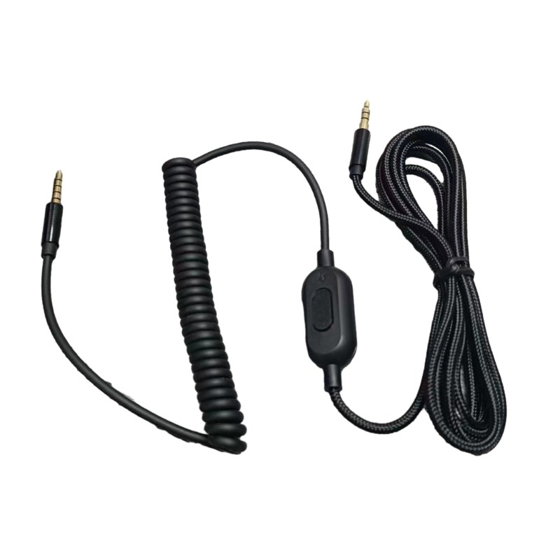 Headphone Cable Inline Mute Control Replacement for A10/A30/A40/A50