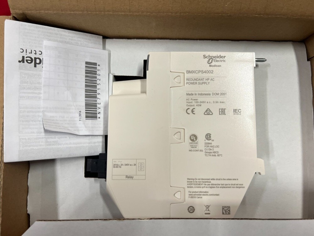 BMXCPS4002 New Schneider Electric Modicon