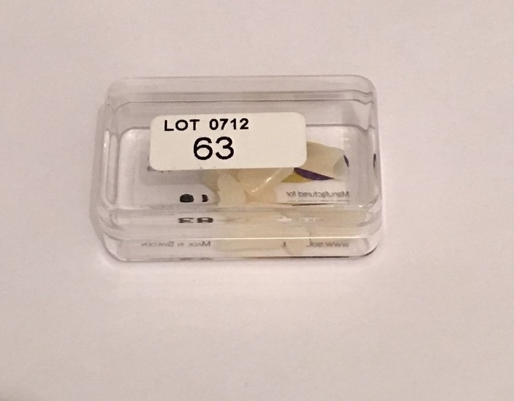 Dental Polycarbonate Temporary Crowns  5 pcs #63