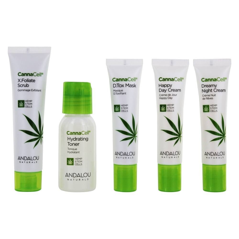 Andalou- Cannacell Botanical Get Started Kit, 5 count