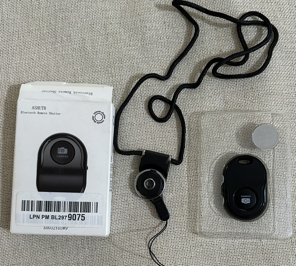 [Upgraded] Bluetooth 5.0 Remote Shutter for iPhone & Android Wireless Remote ...