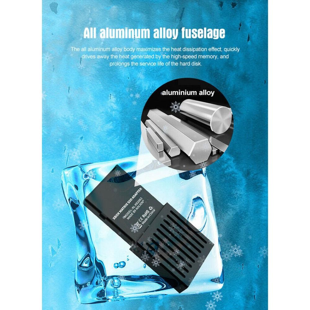 1*Hard Disk Conversion External Hard Drive Box For Xbox Series x/s External Host