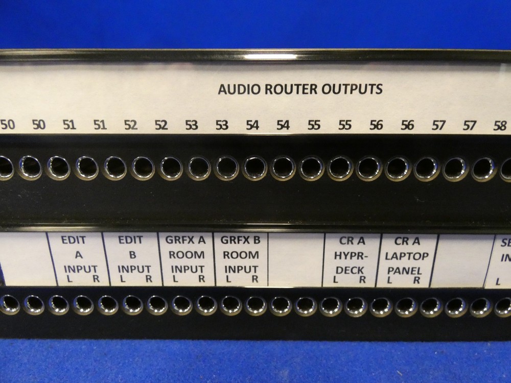 Audio Accessories 2x48 Half-Normalled Bantam Audio Patchbay