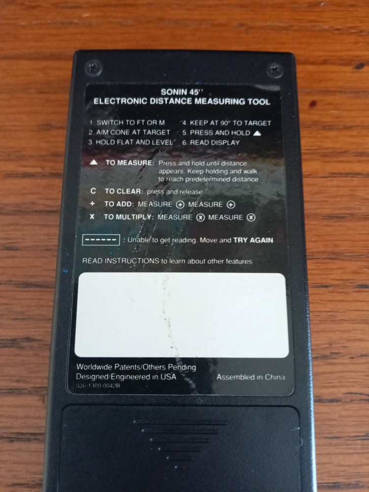 Sonin 45 Electronic Distance Measuring Tool