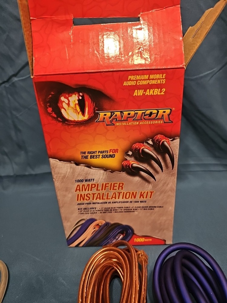 Metra Electronics Raptor AW-AKBL2 1000 Watt Amplifier Installation Kit