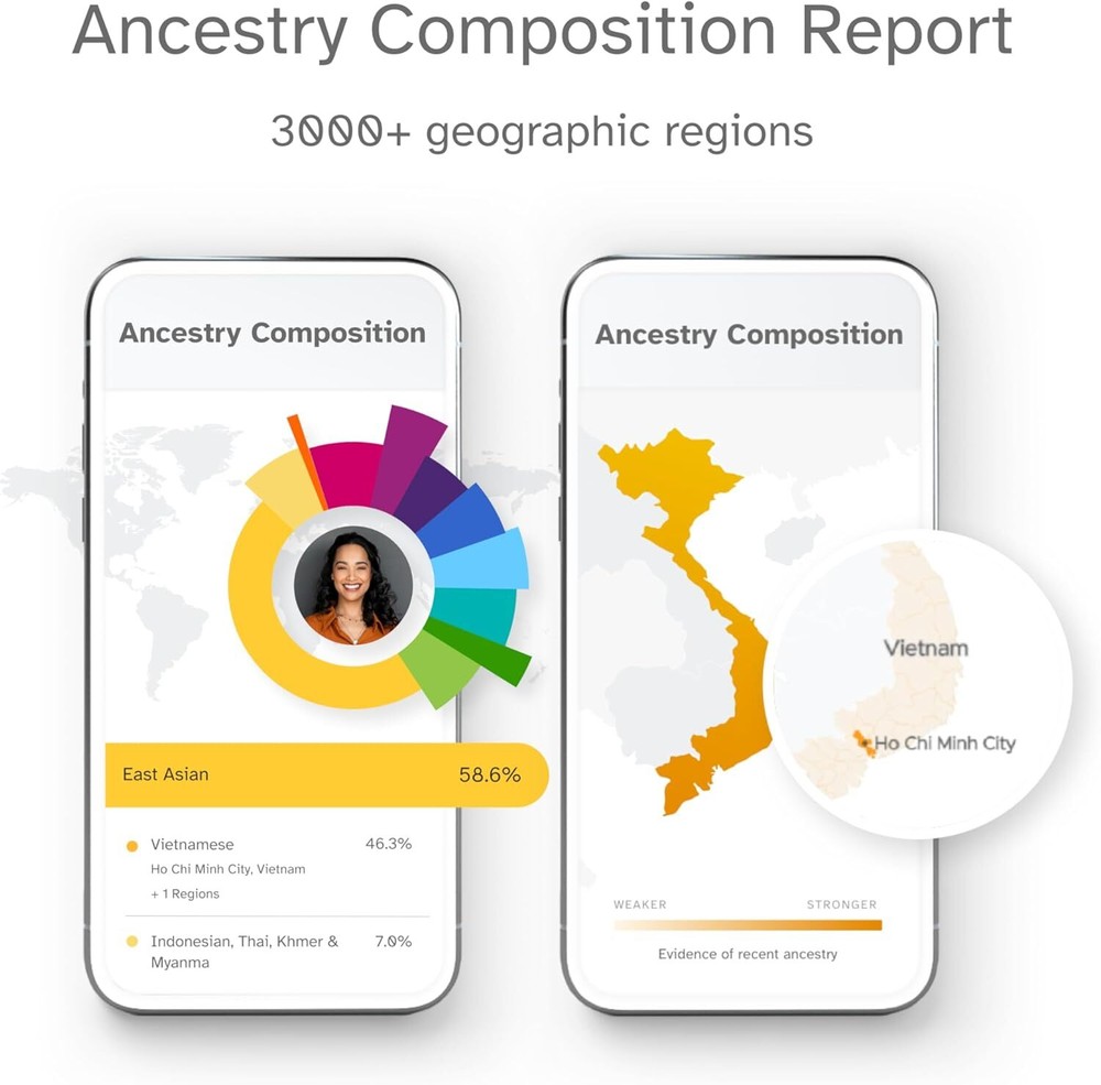 Ancestry Service - DNA Test Kit with Personalized Genetic Reports
