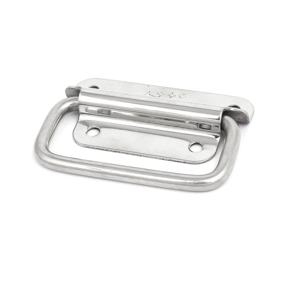 Toolbox Chest Case Stainless Steel 90 Degree Folding Pull Handle 78mm