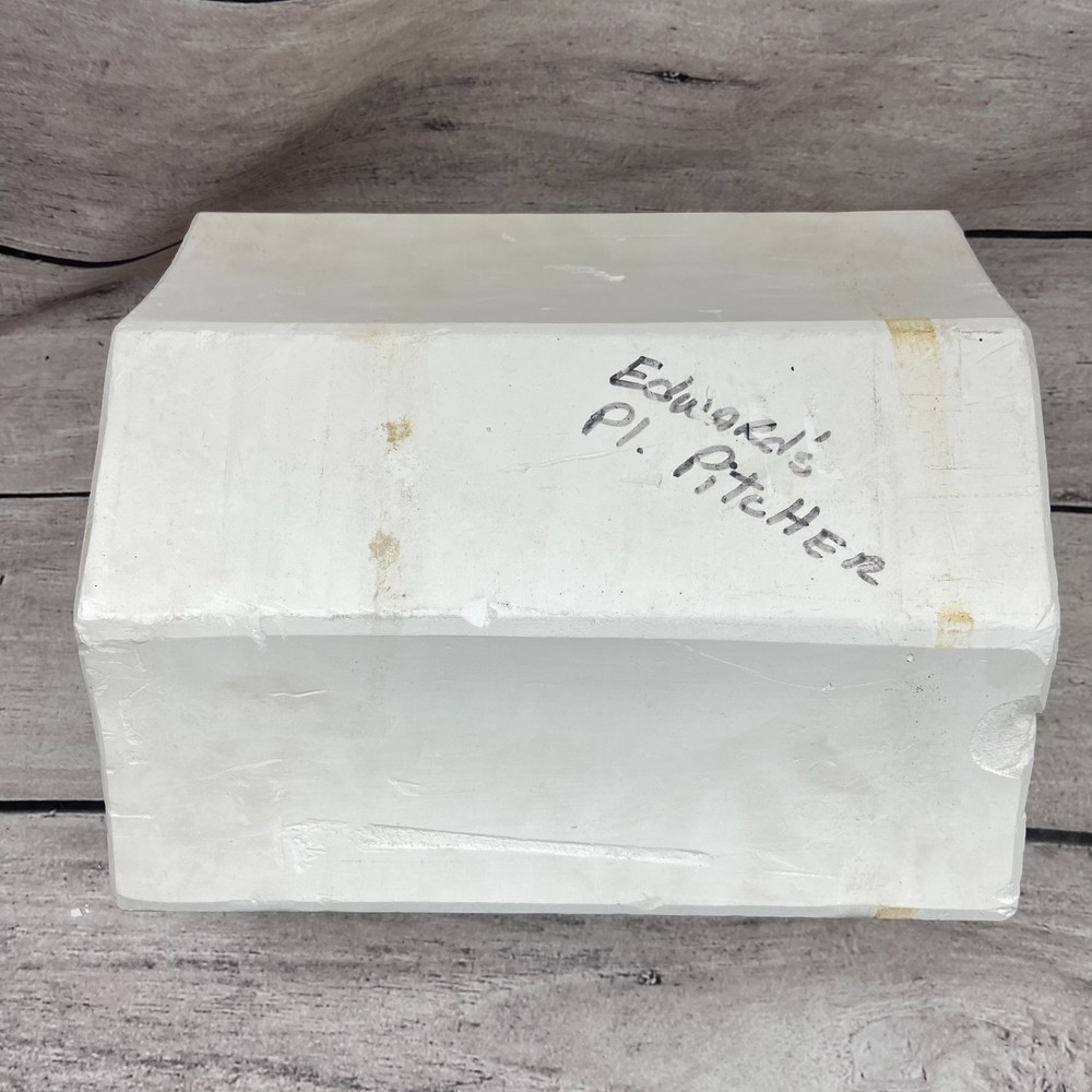 Vintage Unbranded Ceramic Casting Mold Edward's Pl. Pitcher