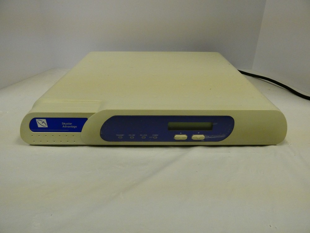 Vintage Skystar Advantage Satellite Receiver Powers On! Not Tested!