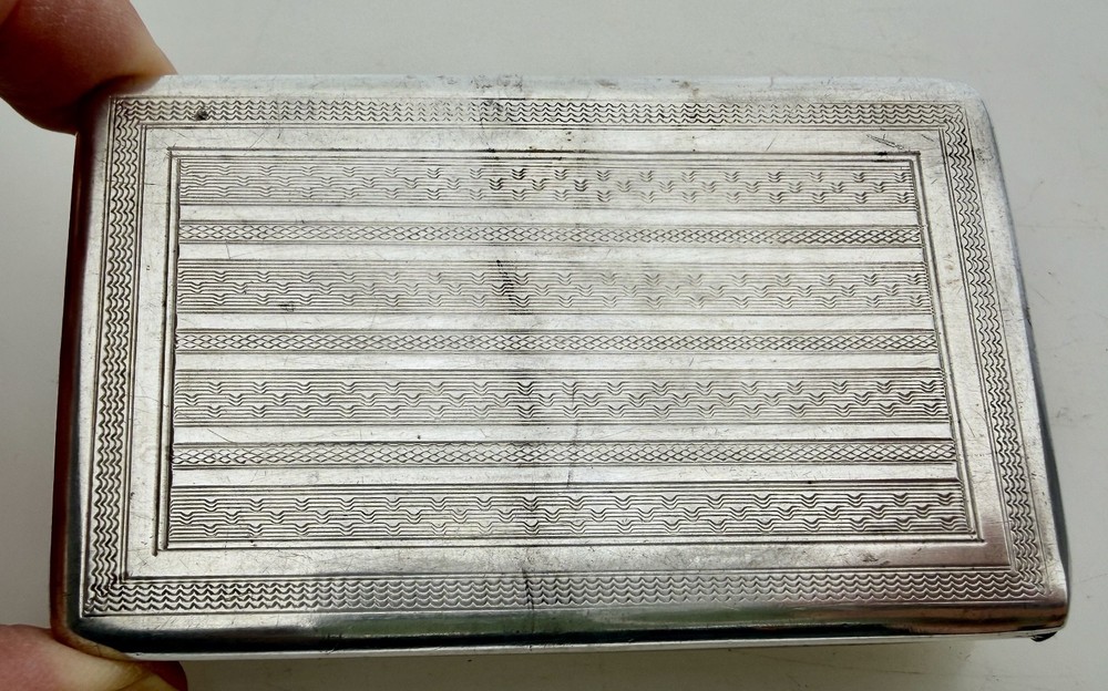 1853 Austria .812 Silver Snuff Box - 96509