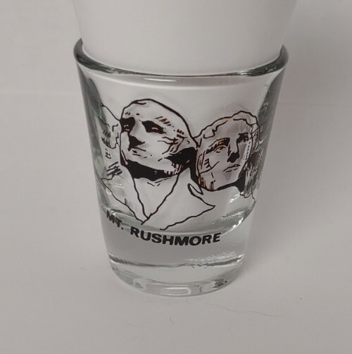 Mount Rushmore Souvenir Shot Glass