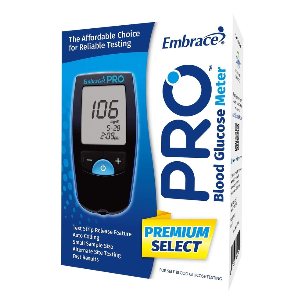Embrace Blood Glucose Meter ALL01AM0200