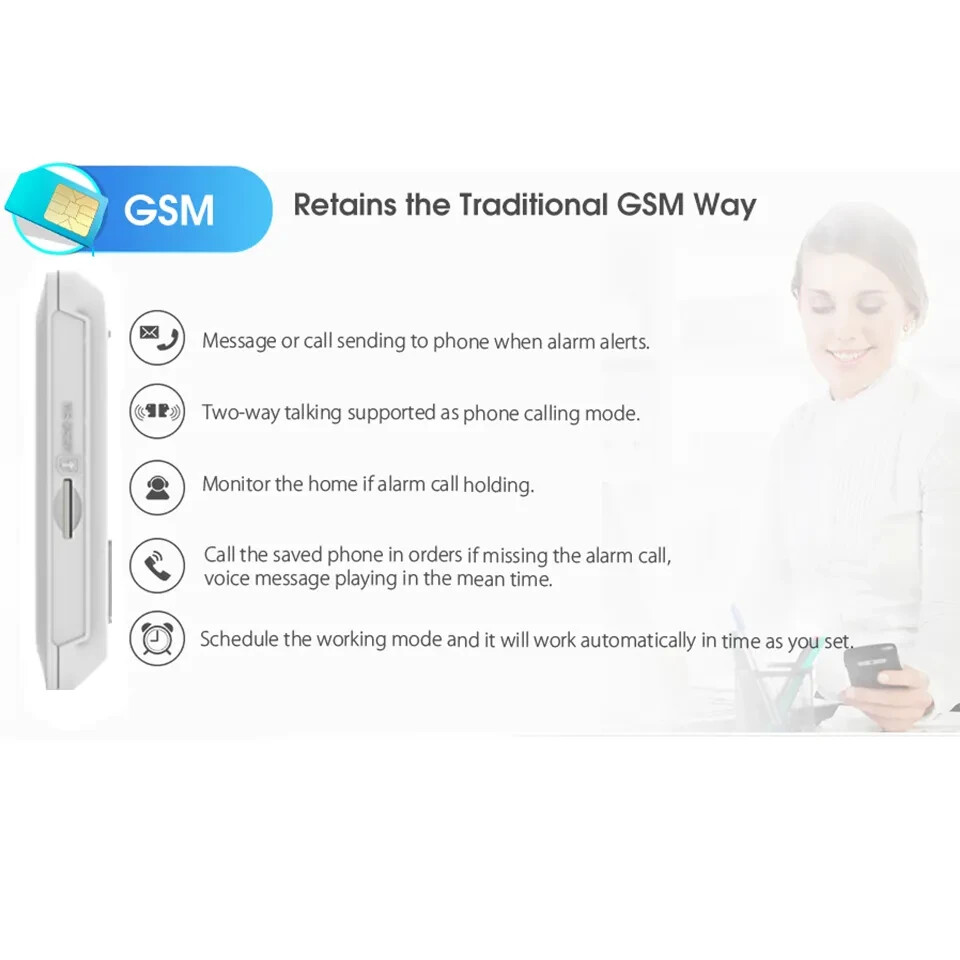 Secure24x7 TA03 Touch Screen Wifi Smart Security System