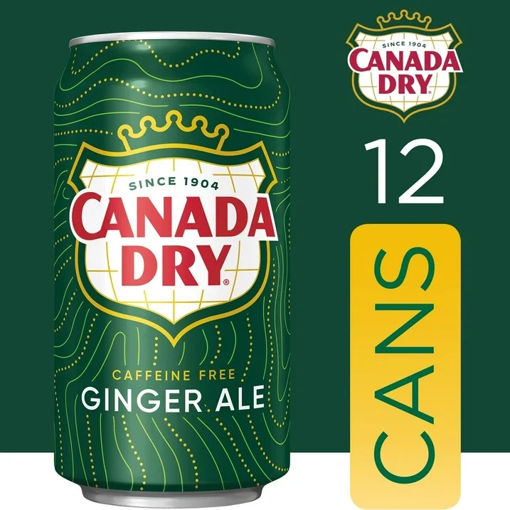 Canada Dry Ginger Ale, 12 Fl Oz, 12 Count