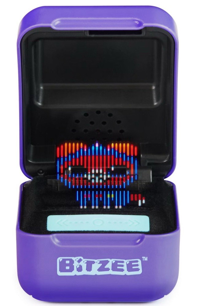 Bitzee Interactive Digital Pet Purple Pod Spin Master 15 Pets Virtual Toy NEW