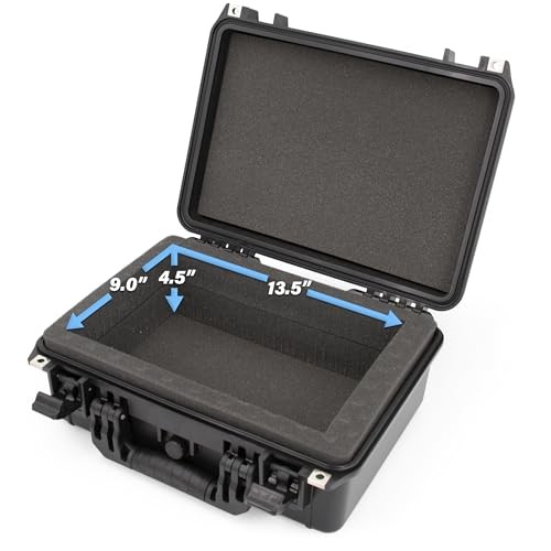 16” Waterproof Comic Book Storage Box – Airtight Customizable Case Protects