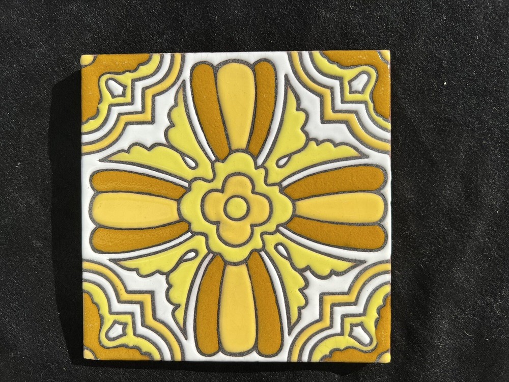 Mid Century Tile Franciscan Interpace 6” X 6” Just One