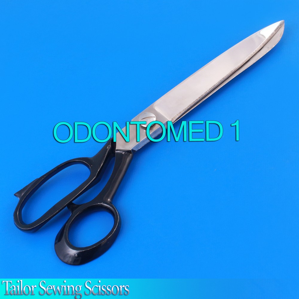 Tailor Tailoring Sewing Heavy Duty Scissors 9" Black Handle