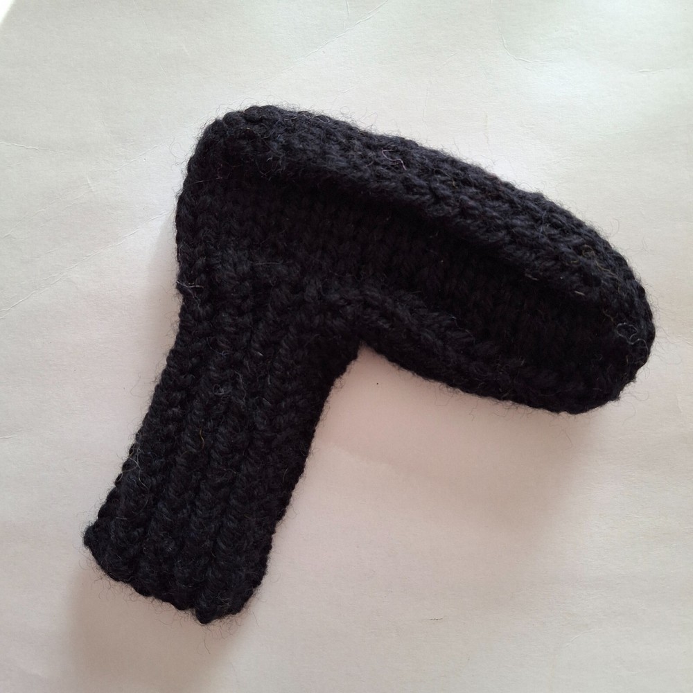 QUICK-SHIP, Solid Color, 100% WOOL Hand Knit Golf Cover