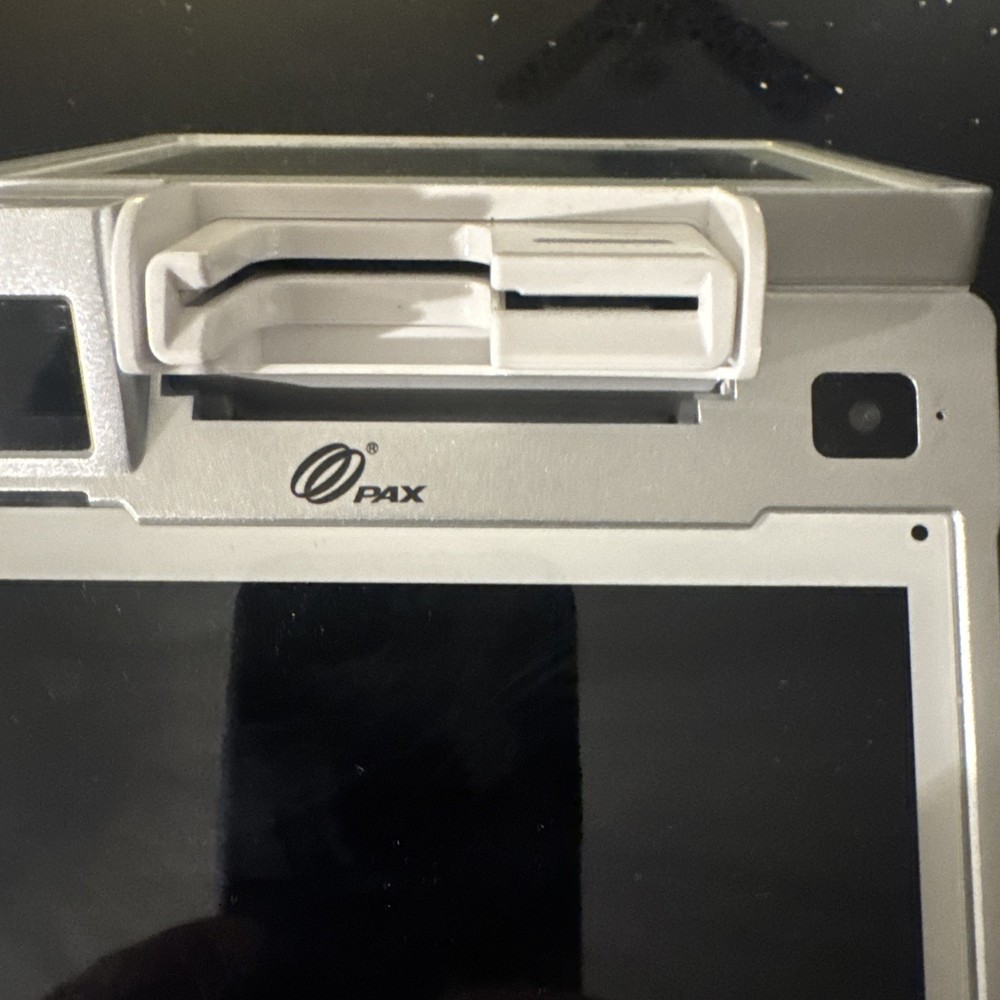 PAX E600 Smart POS Terminal – Powers On – Processor/App Loaded – Reprogram Req