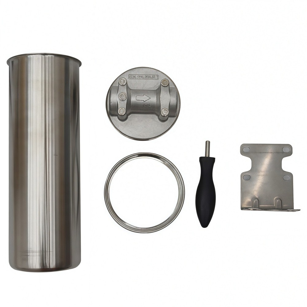 1" NPT 304 Stainless Steel Water Filter Housing Cylinder Filter Outer Shell