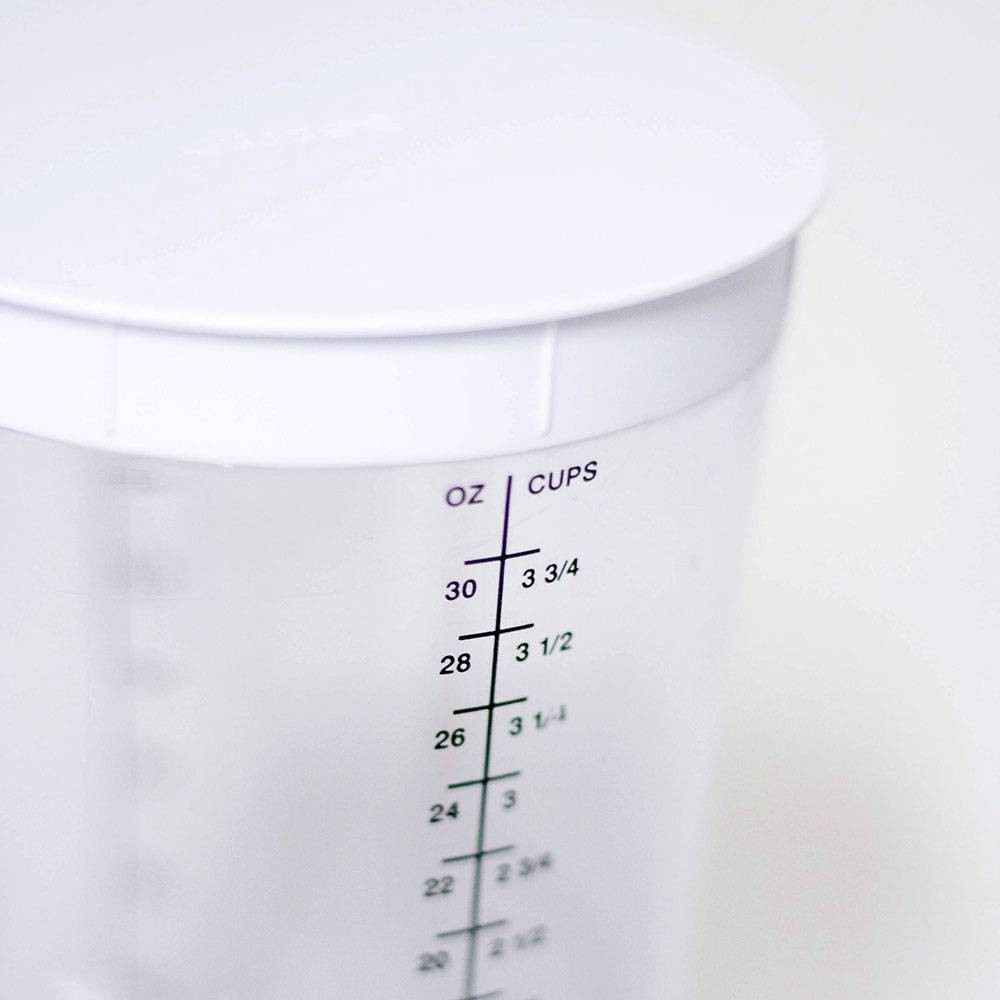 Norpro Batter Dispenser Soft Grip Handle 4 Cups Clear with Measurements