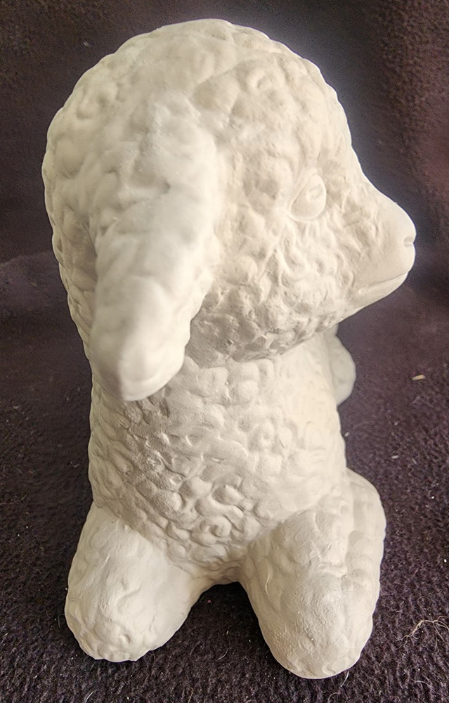 Ready to Paint Ceramic Bisque Medium Lamb