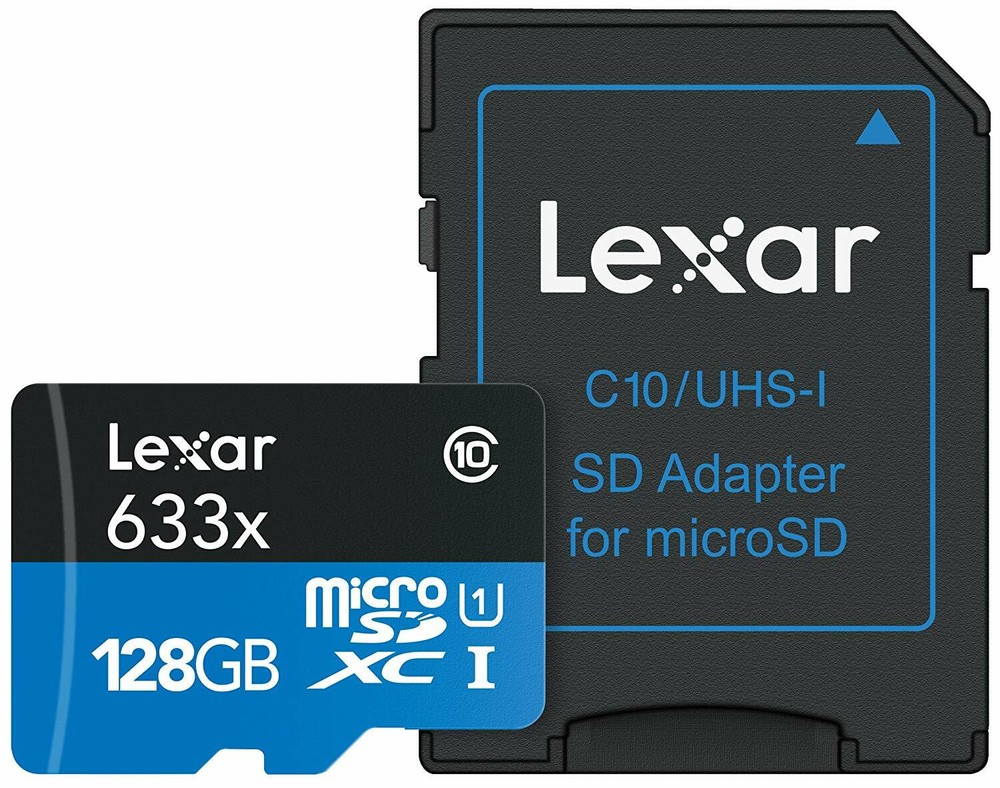 Lexar Micro SD Card- High Performance 633x microSDXC UHS-I