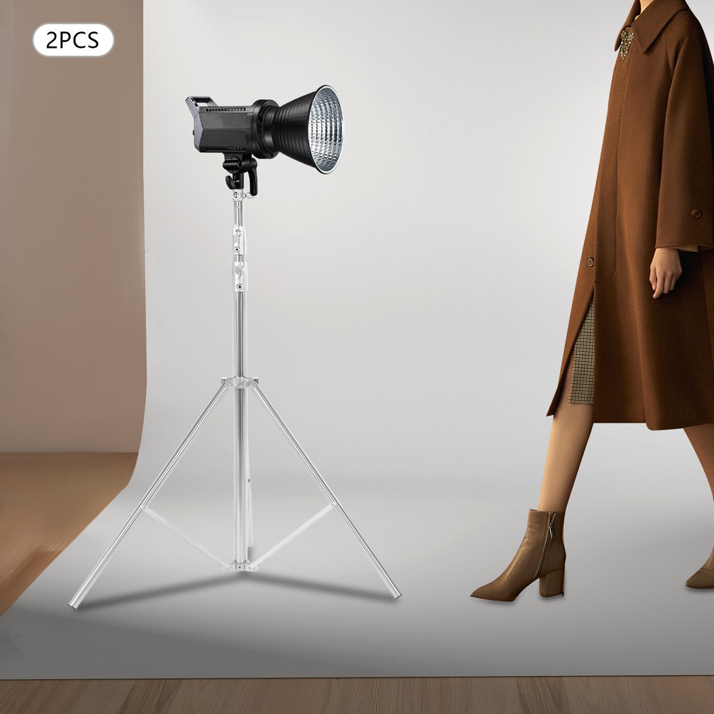 2pcs Photography Studio Lighting Softbox Photo Light Muslin Backdrop Stand Kit