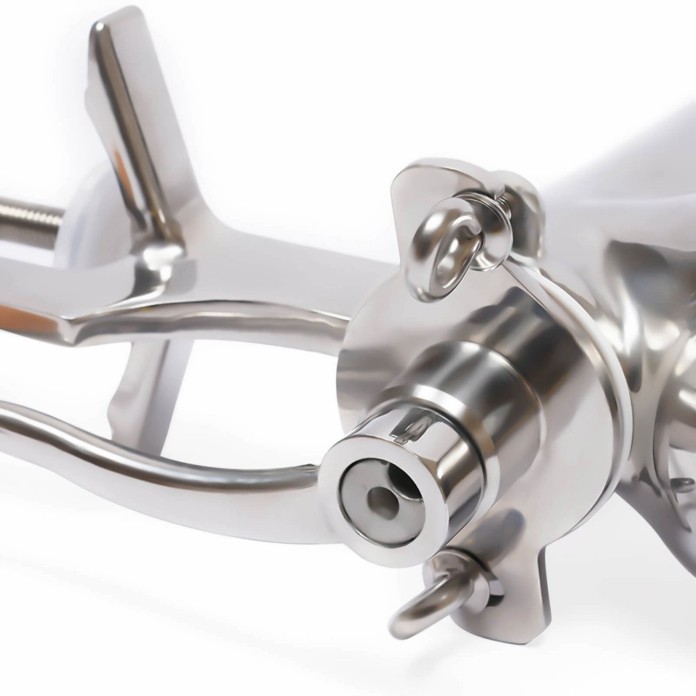 Manual Wheatgrass Juicer Hand Press Wheat Grass Fruit Juicing Extractor Silver