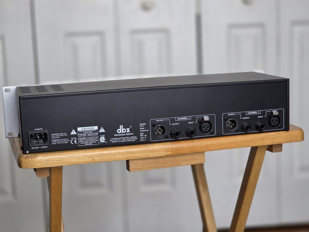 dbx Dual 31-Band Graphic Equalizer Model 231s EQ - Open-box