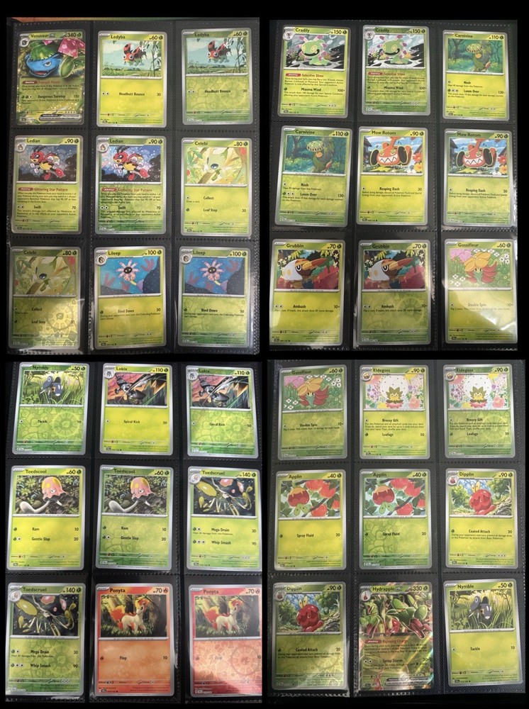 Complete Stellar Crown Base Set With Holos + EX + Energies!