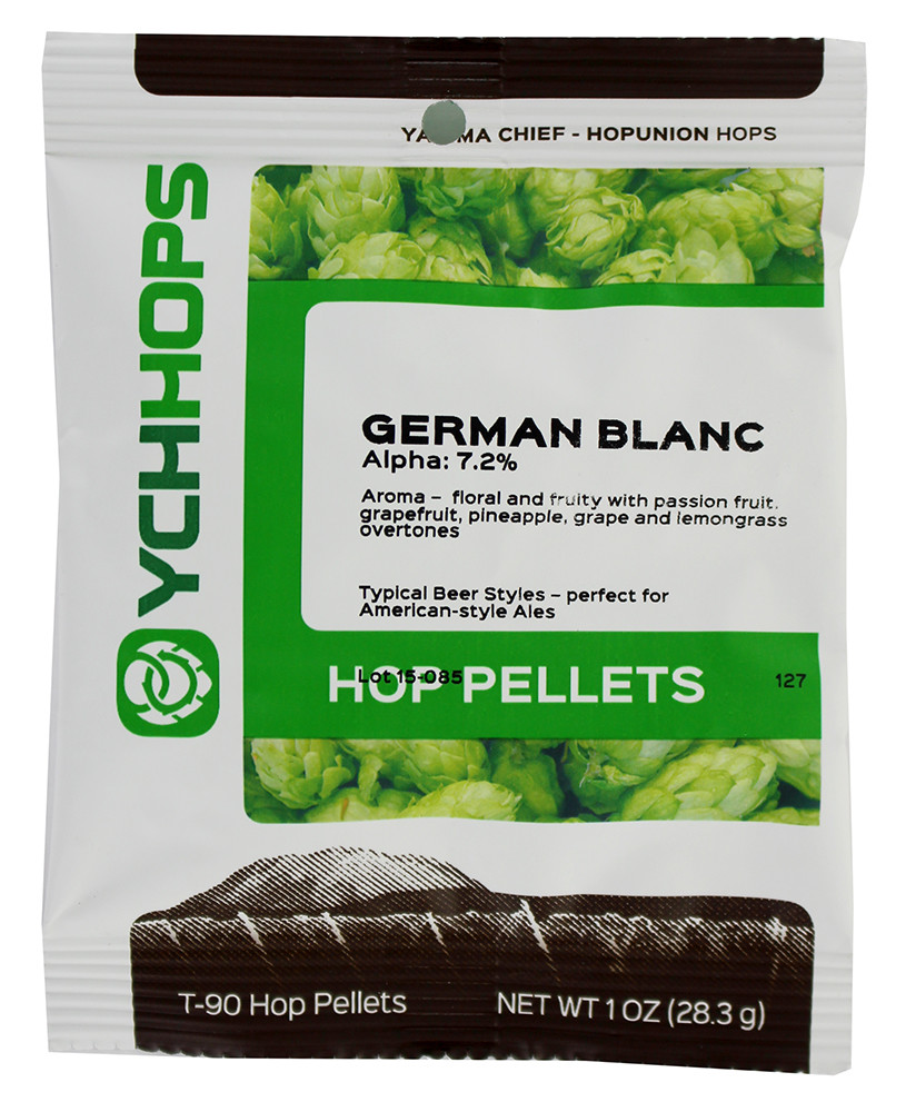 German Blanc 1 oz Hop pellets for Home Brew Beer Making