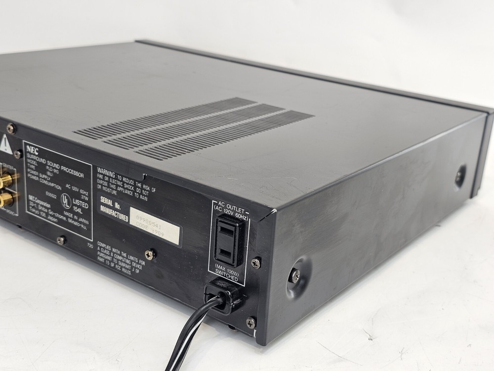 Vintage NEC Surround Sound Processor PLD-910 high end processor great sound