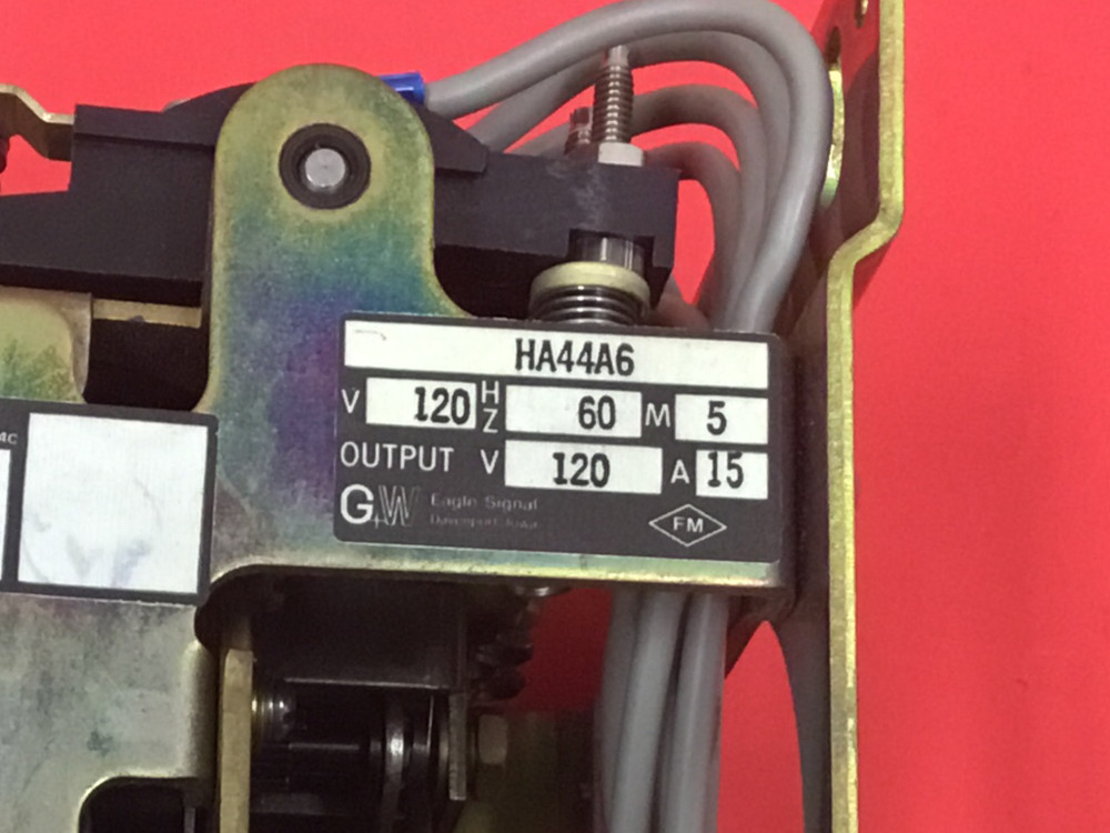 GW Eagle Signal - P/N: HA44A6 - Microflex Timer 0-60 Sec. - 120 V - NEW