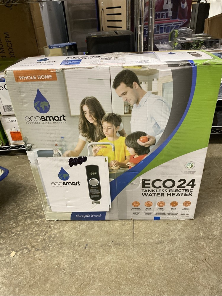 EcoSmart Eco 24 Electric Tankless Water Heater 240 V