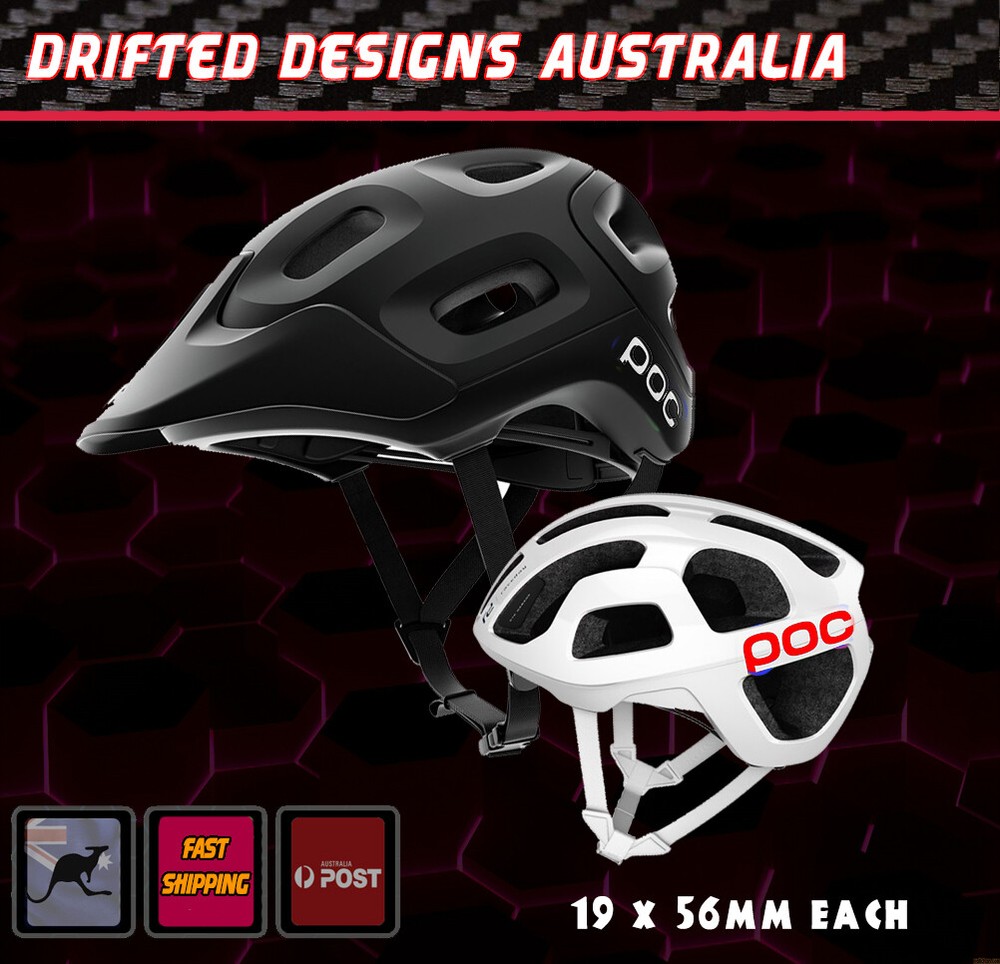 POC Style replacement Decals - set of 3 inc postage